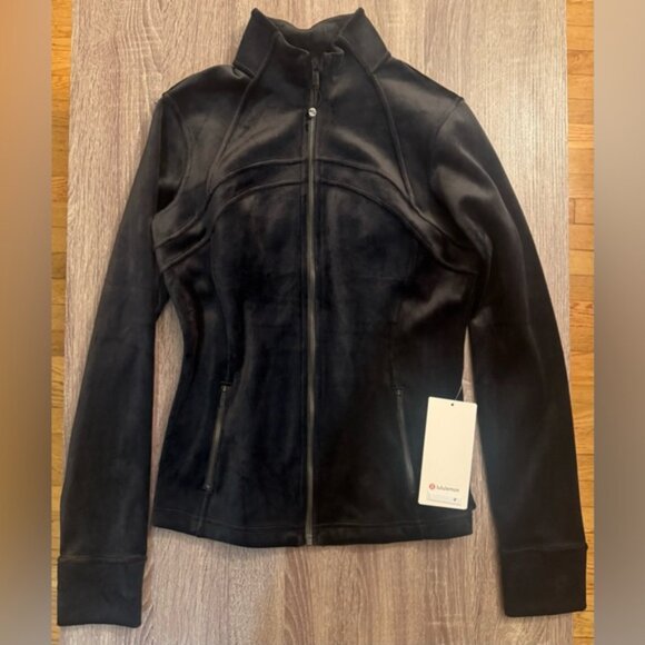 New with tags Lululemon Define Jacket Velvet. Black. Size 10. - Picture 12 of 16
